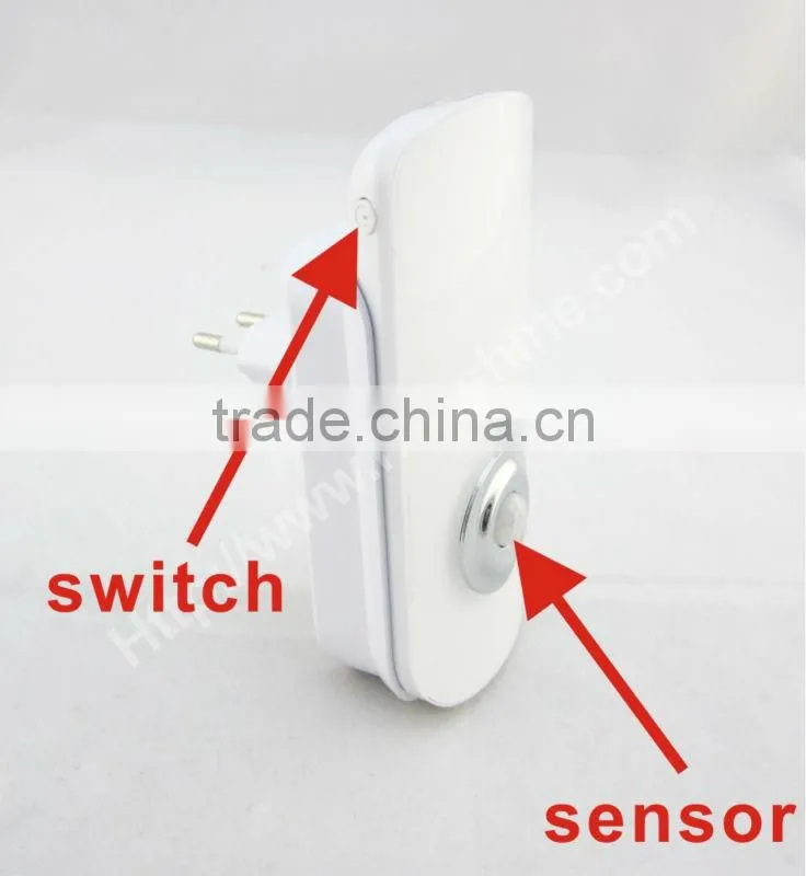 smart 16 led+1w led sensor light with recharger battery for emergency