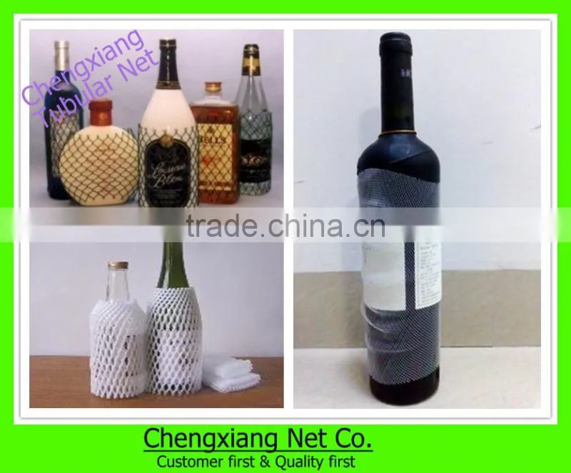 Fruit vegetable bottle package Foam Sleeve Net