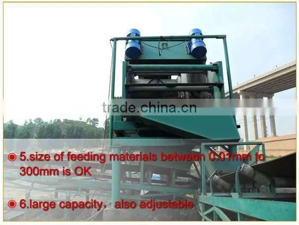 bulk materials classifying ores machine