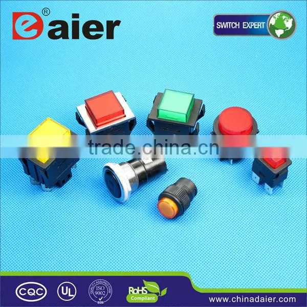 car switch with 36vdc ring white LED 19mm diameter push button 19mm diameter push button