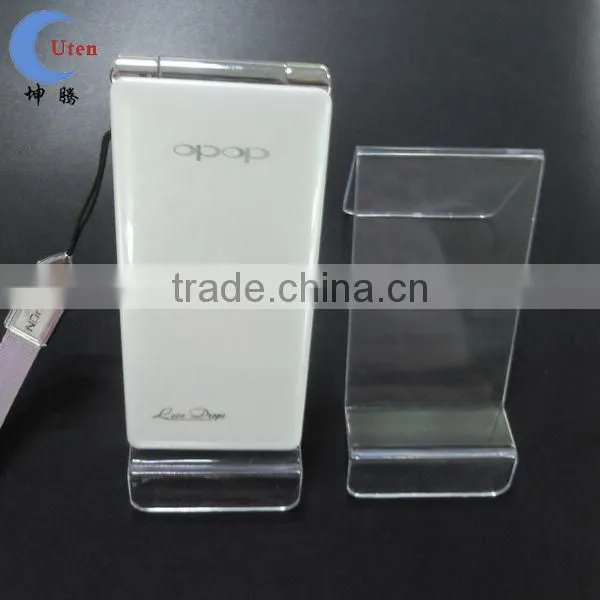 Cell phone accessory plastic display rack