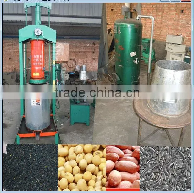stainless steel hydraulic grape seeds oil extraction equipment