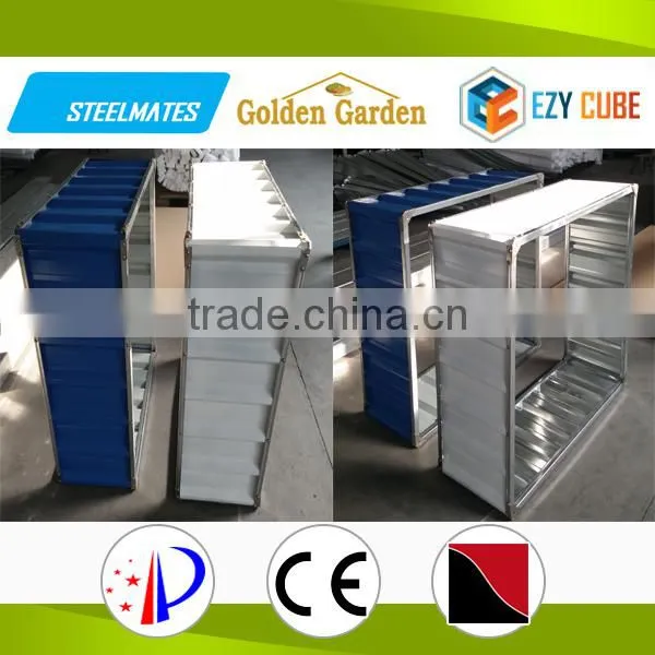 Alibaba GOLDEN supplier garden steel flower pot