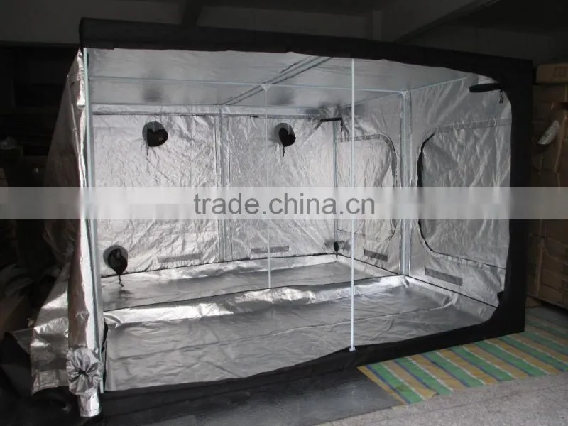Heavy Duty 2.4x2.4x2cm Mylar Plant Grow Tent for Hydroponics System