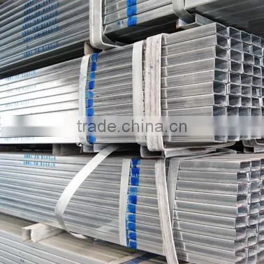 40*40*1.3 wholesale steel gi rectangular galvanized square steel pipe