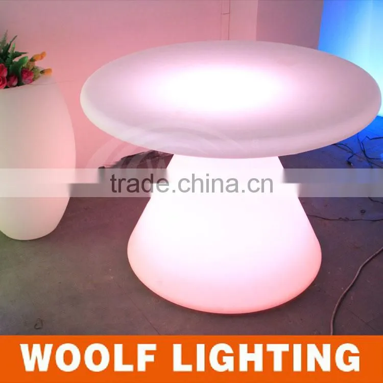Brightsome Household Plastic Rechargeable LED Dinner Table