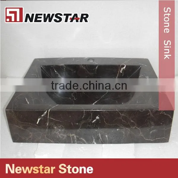 Newstar dark emperador cheap stone sink
