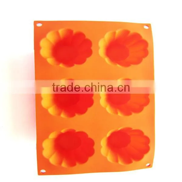 Novelty silicone cake mould cookie cup
