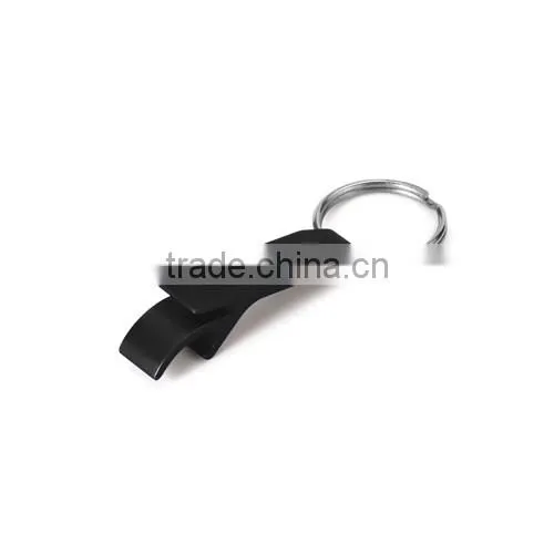 aluminium bottle opener with keyring