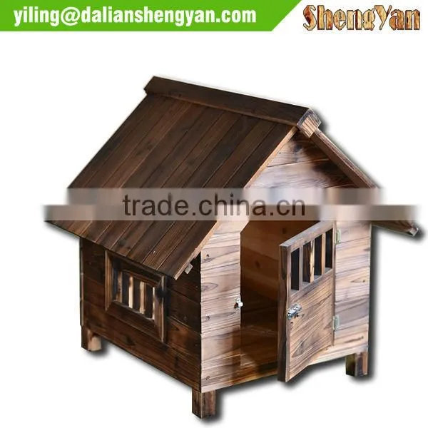 Cheap Simple Unfinished Sanded Outdoor Wood Dog Fence