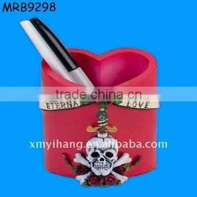 resin golf pen&pensil holder for office and school supply