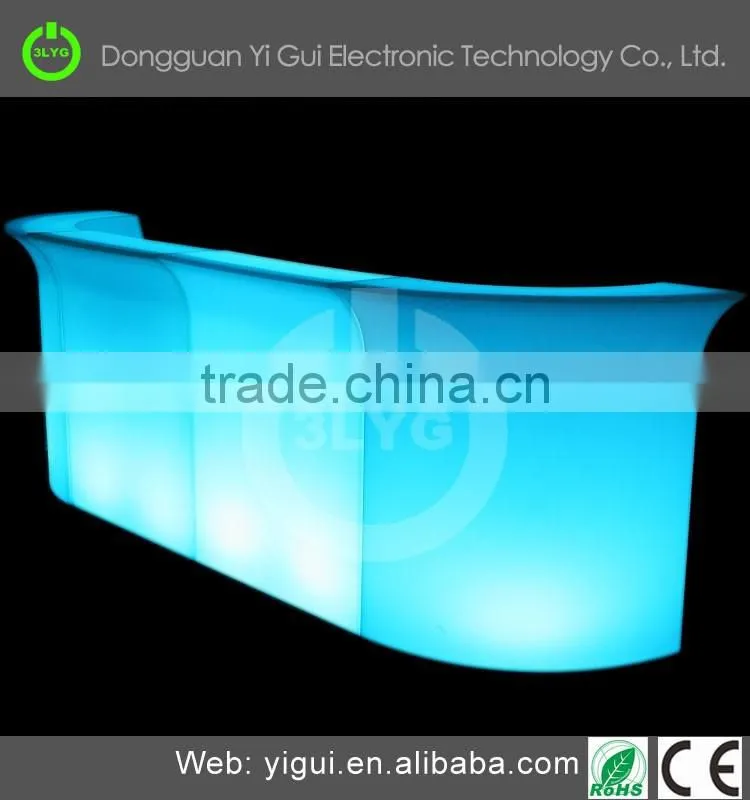 LED mood furniture / bar table and chair set / club table and chair