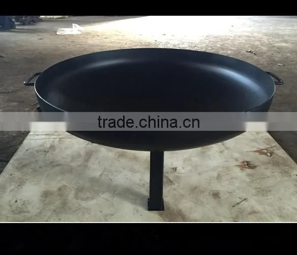 D80cm outdoor steel round fire pit steel bowl fire pit