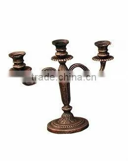 indoor standing cast iron candle holders