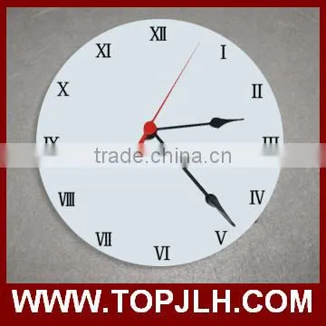 Topjlh good performance custom photo print sublimation wall clock