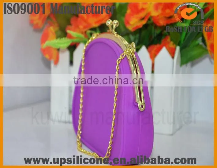 silicone shoulder bags for girls fashion silicone shoulder bags