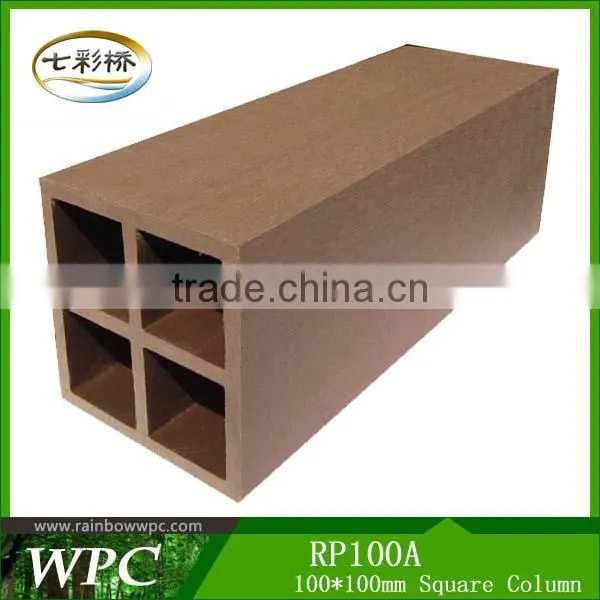 Hot sell !Water proof (Wood plastic composite) wpc handrail for outdoor steps/garden handrail/stair