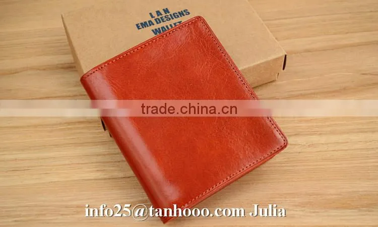 Women cow leather wallet/money clip/purse