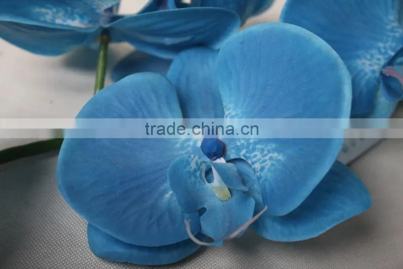 Plastic butterfly orchid artificial butterfly orchid decorative flowers for Promotion