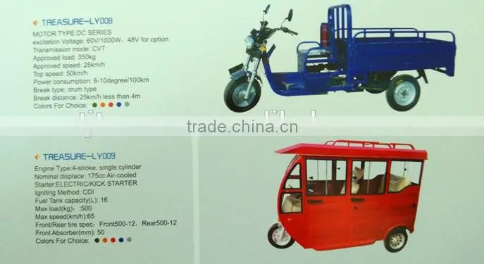 2015 electric tricycle made in china