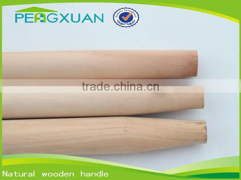 natural wooden shovel handle taper end