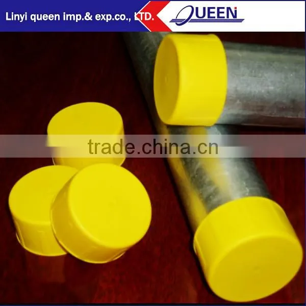 High quality of steel post safety PE scaffolding tube end cap