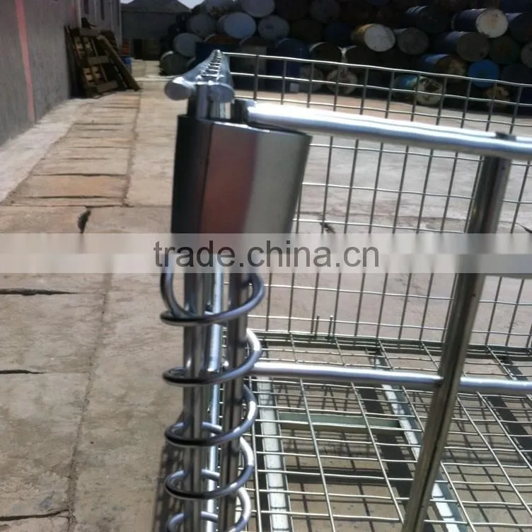 Steel Stacking Folding Warehouse Cages/Storage Cages