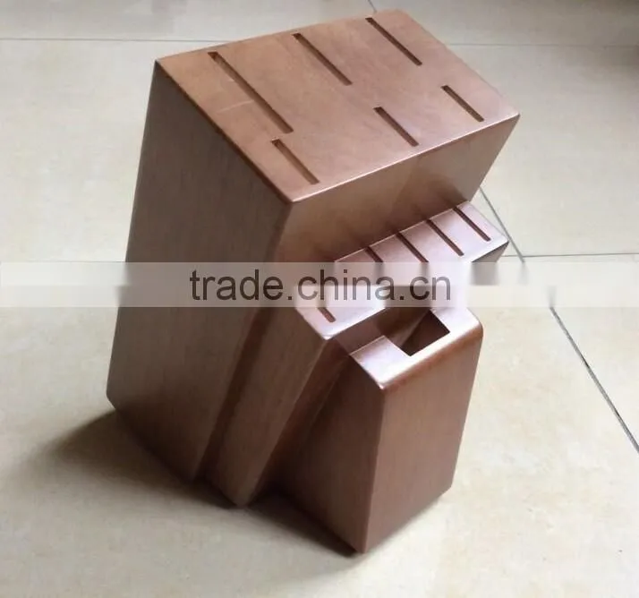 13 Slots wooden knife block,wooden holder,wooden stander
