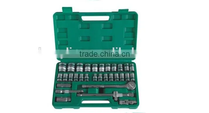 Berrylion Socket Set 32pcs Mirror finished socket set CR-V Socket Set