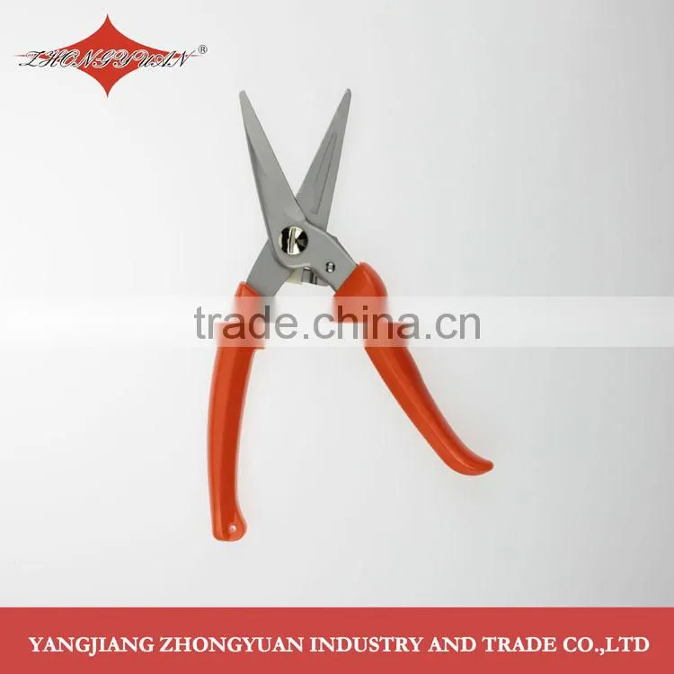 8 inches stainless steel pruning shears garden