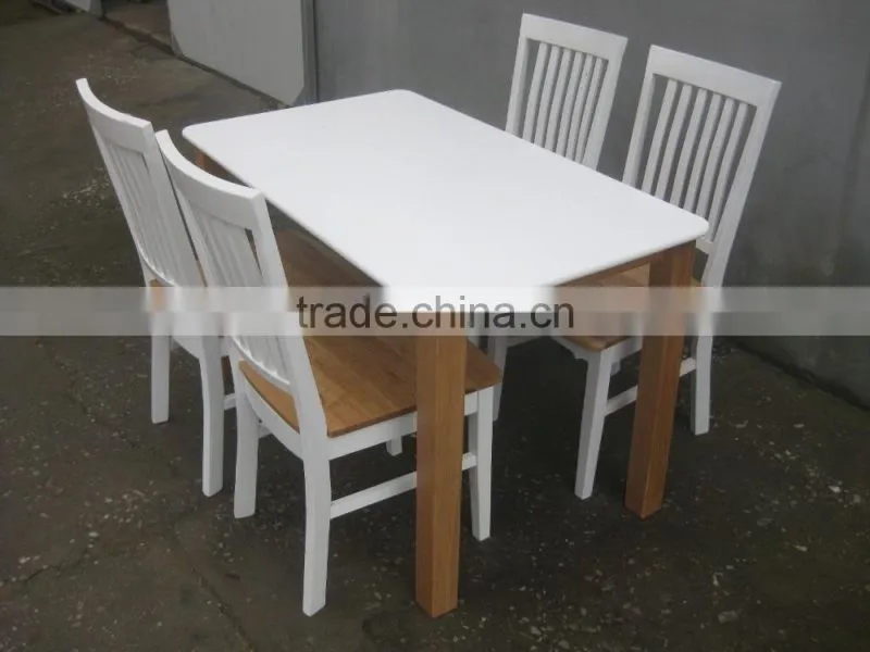 2015 Qing dao wood luxury dining room set in living room