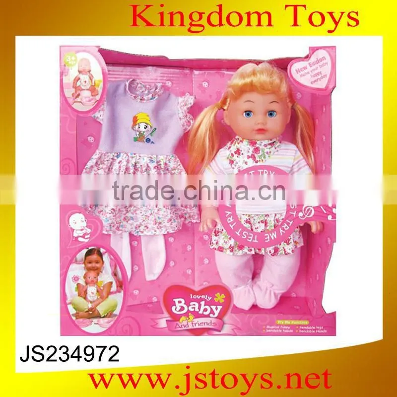 high quanlity small baby rubber doll for wholesale