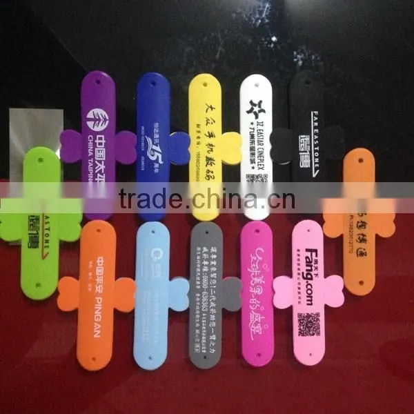 High quality 3M adhesive Silicone mobile phone holder for cell phone