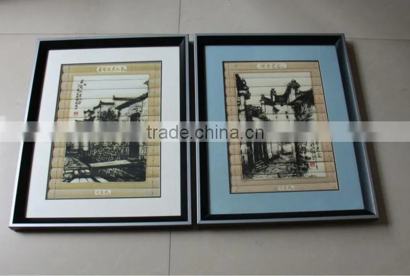 wooden carving wall panel / laser engraving