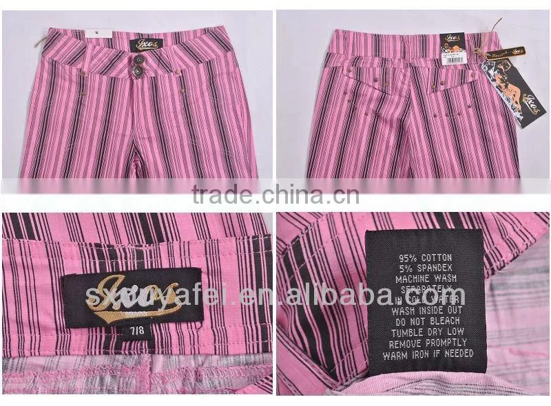 ladies casual clothes 2014 summer woman trousers cargo trousers