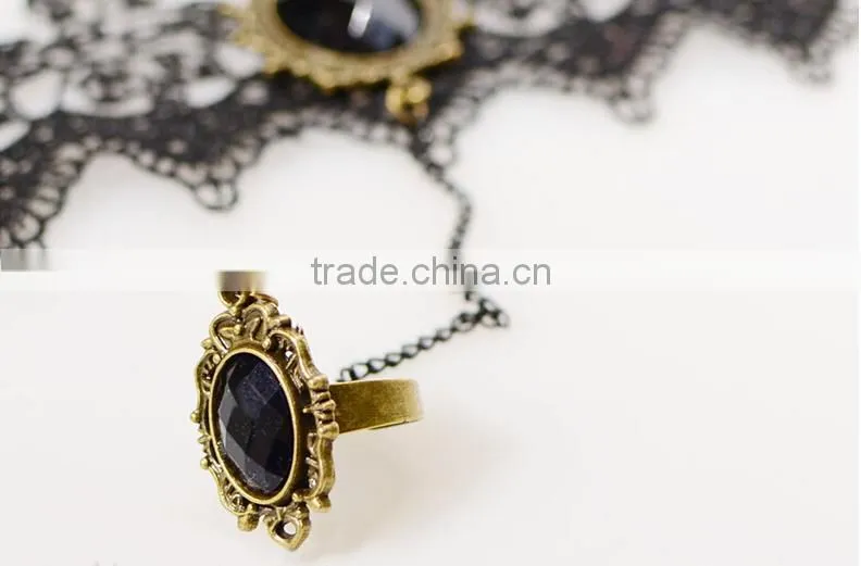 European antique palace lace bracelets new fashion girls ring bracelets sets