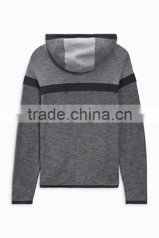Fashionable Men's Cardigan Sweater Hoodies Top
