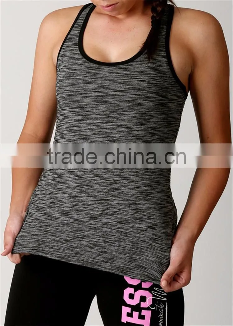 2016 Guangzhou Shandao Summer 100% Bmaboo Fiber Casual Printed Ladies Spaghetti Strap Top