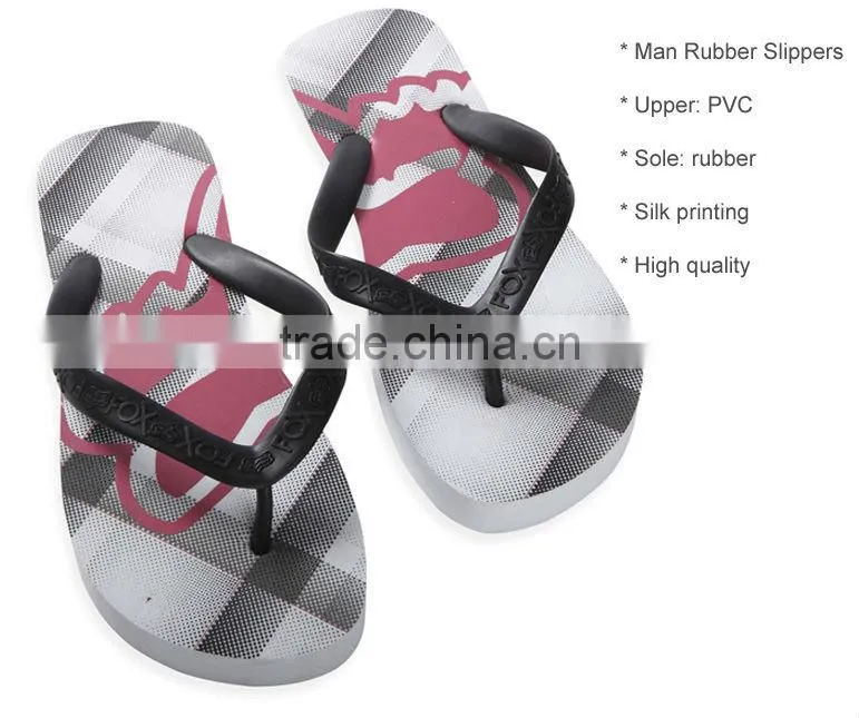 man rubber sandal slippers