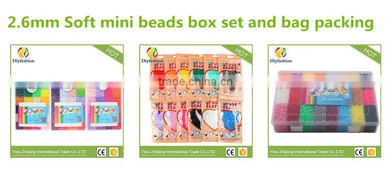 High quanlity 5mm water sticky Aqua super beads toys for kids