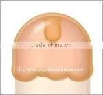 Japan liquid condom (2) 'GLAMOUROUS BUTTERFLY MOIST' --- outside top jelly-coated --- 12p & 6p
