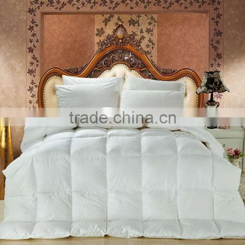 5 Star Hotel Used Super Soft Quilted Style Goose Down Filling Luxury Hotel Duvet