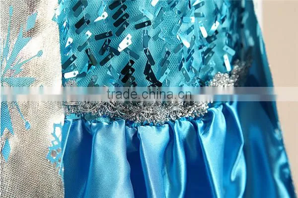 High quality Frozenparty dresses for girls,girl's birthday dresses