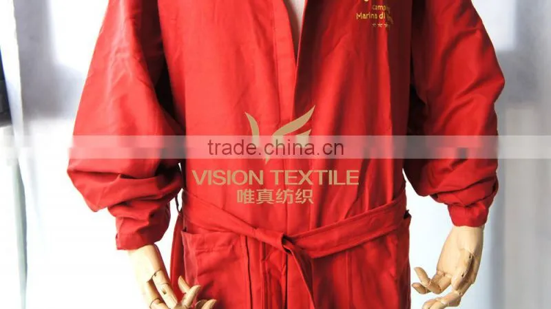 Hooded Microfiber Bathrobe