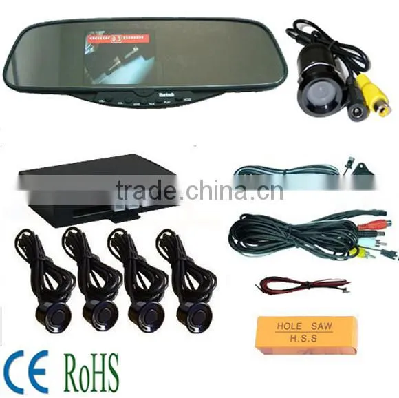 Bluetooth Rearview Mirror Car Kit BT-728SC4