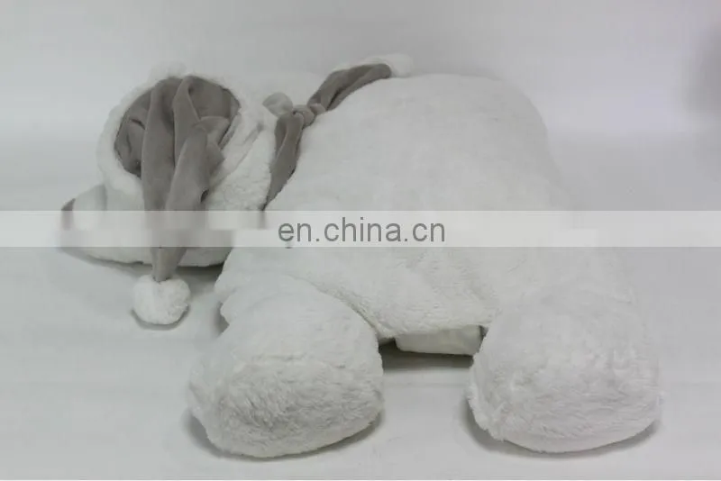 Plush and stuffed Polar Bear animal baby toys in white color
