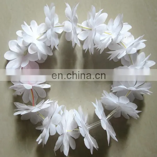 Festival led garland glovion led lighted flower garland wedding flower garland