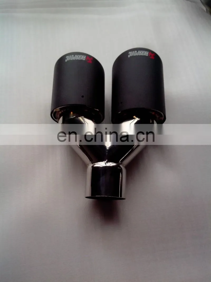 Colorful Stainless Steel Exhaust Rainbow Muffler tail pipe for Car.