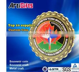 Customize cheap lovely wedding names of gold antiqu brass blank coins