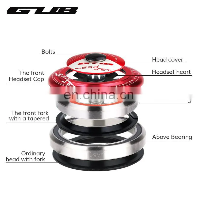 Gub G-800 Threadless Headset Mountain Road Bicycle Taper Hidden HeadSet